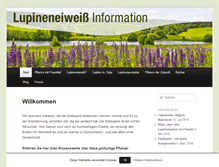 Tablet Screenshot of lupinen-eiweiss.de